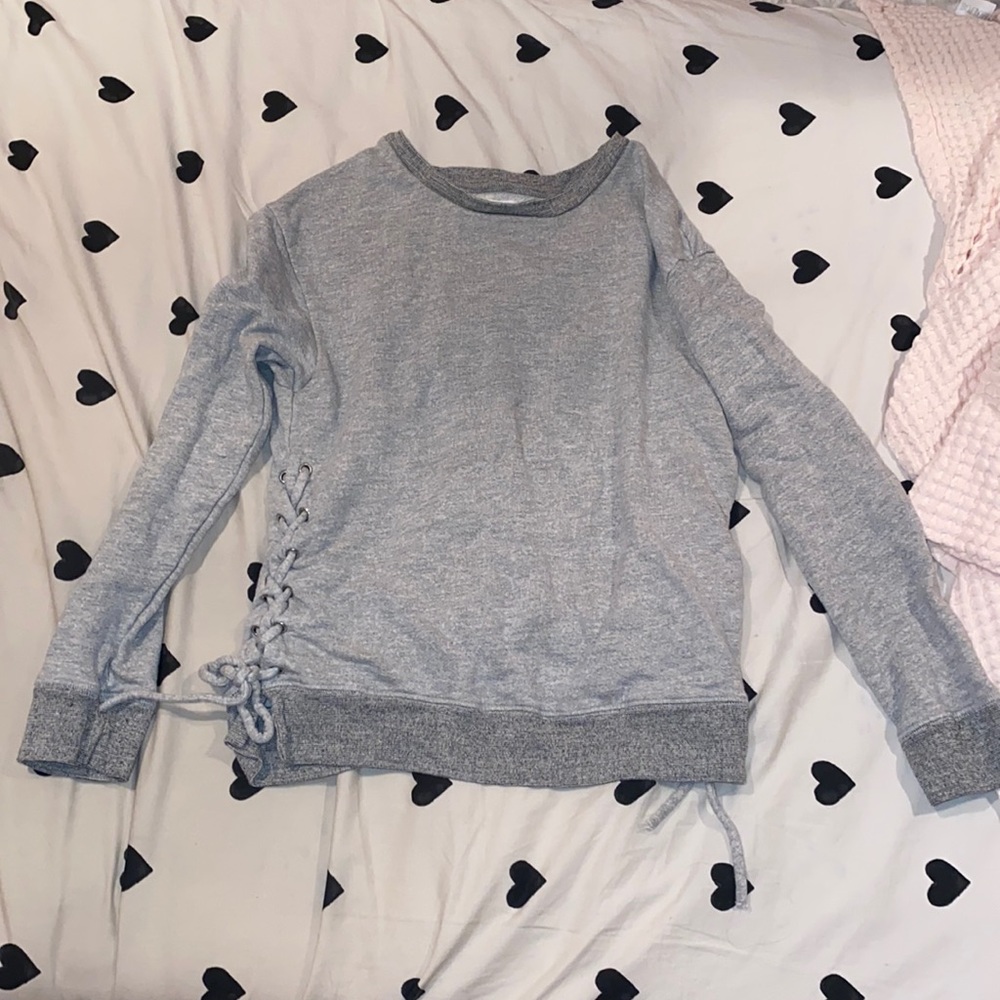 Sundry heather gray sweater